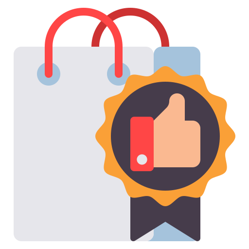 bolsa de la compra Flaticons Flat icono