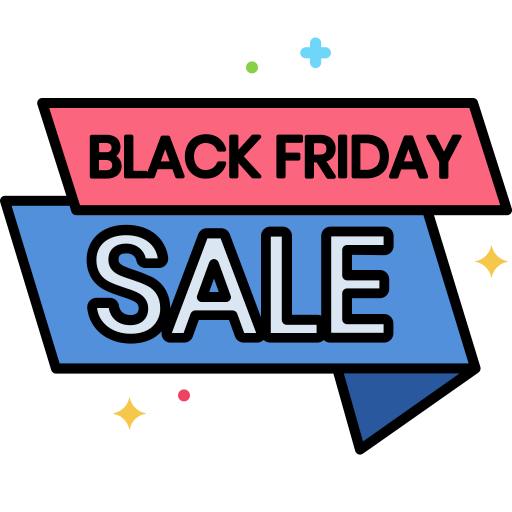 Black friday Flaticons Lineal Color icon