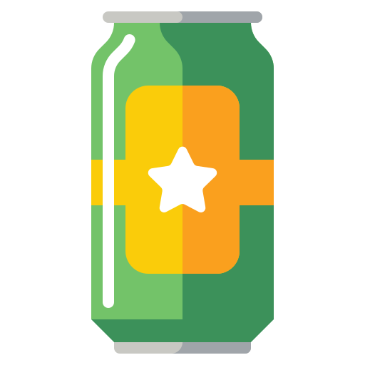ビール缶 Flaticons Flat icon