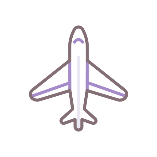航空機 Flaticons Lineal Color icon