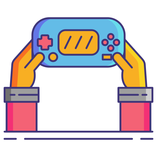 ゲーム機 Flaticons Lineal Color icon
