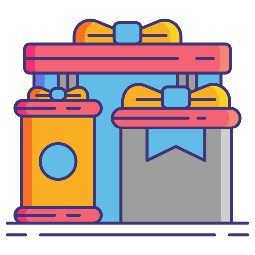 Gifts Flaticons Lineal Color icon