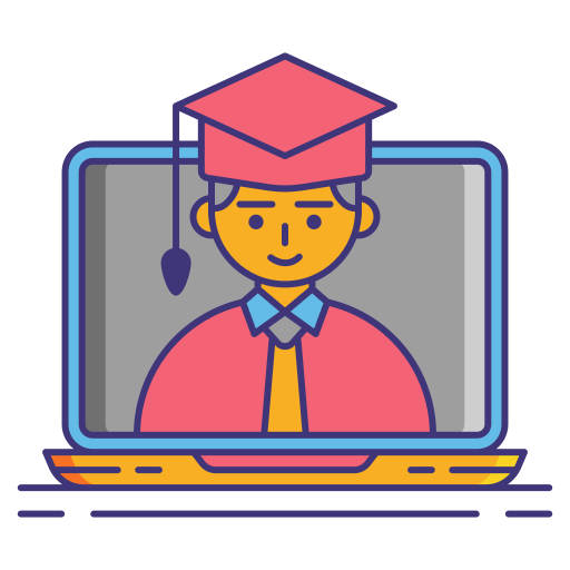 Online course Flaticons Lineal Color icon