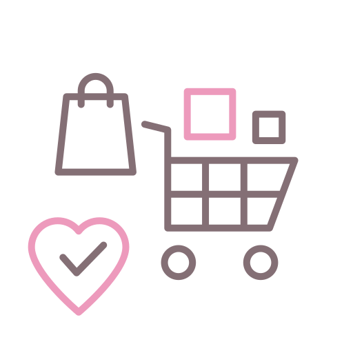 shopping Flaticons Lineal Color icona