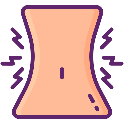Cramps Flaticons Lineal Color icon