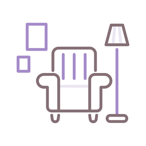 Furniture Flaticons Lineal Color icon