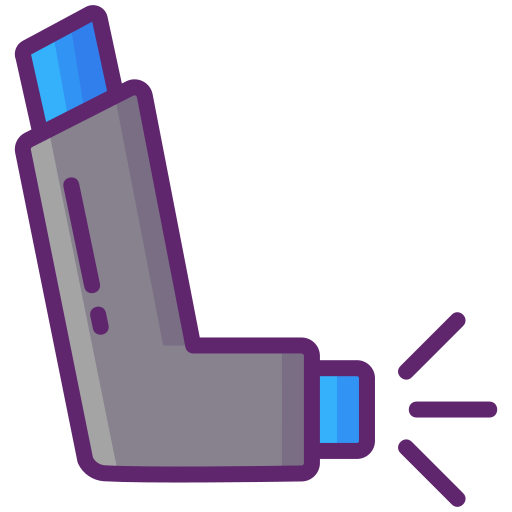 inhalator Flaticons Lineal Color icoon