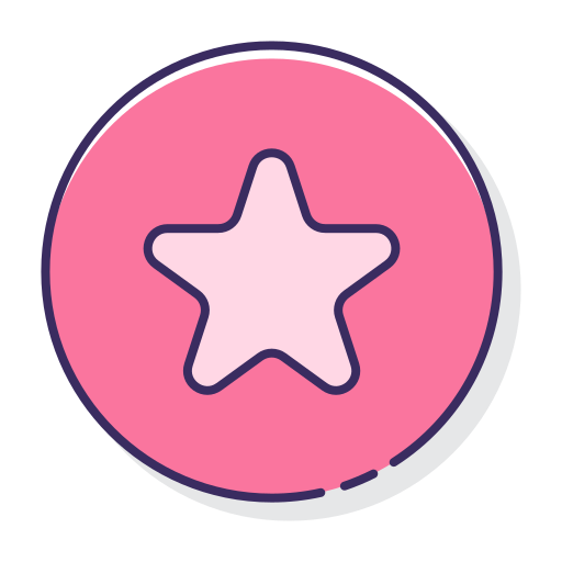 estrella Flaticons Lineal Color icono
