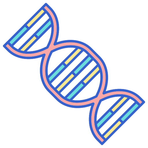 ДНК Flaticons Lineal Color иконка
