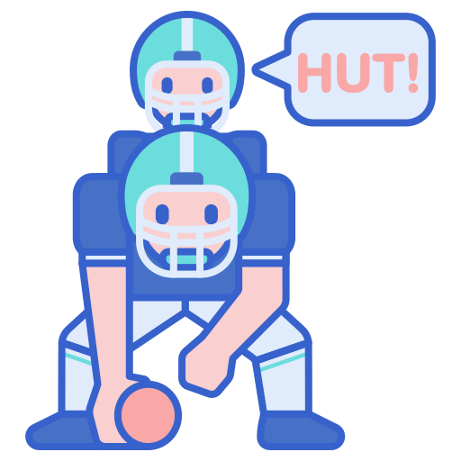 Football players Flaticons Lineal Color icon