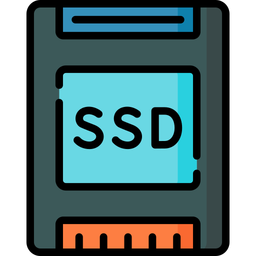 ssdドライブ Special Lineal color icon