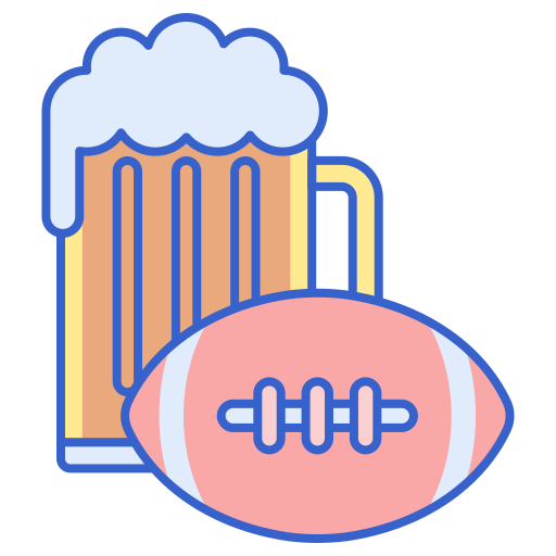 Пинта пива Flaticons Lineal Color иконка