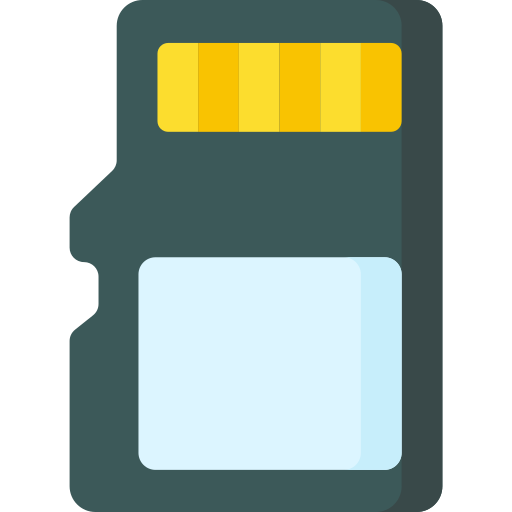 Micro sd Special Flat icon