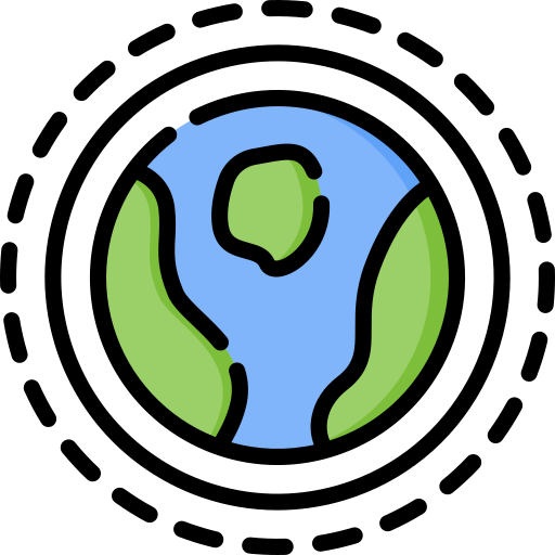 Ozone layer Special Lineal color icon
