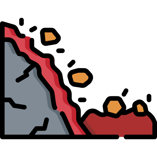 erupción Special Lineal color icono