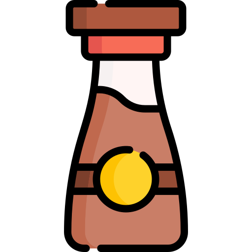 salsa de soja Special Lineal color icono