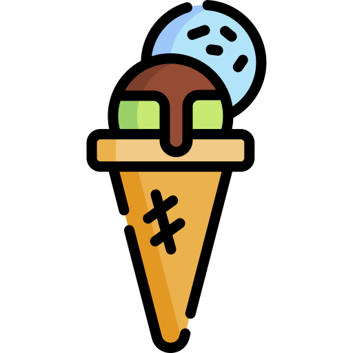 Ice cream Special Lineal color icon