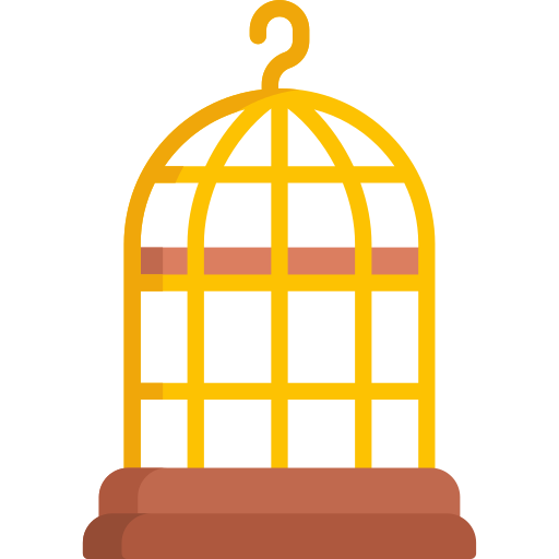 cage à oiseaux Special Flat Icône