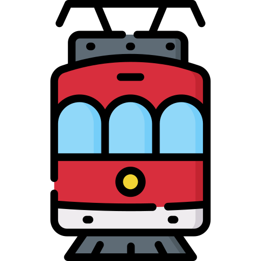 straßenbahn Special Lineal color icon