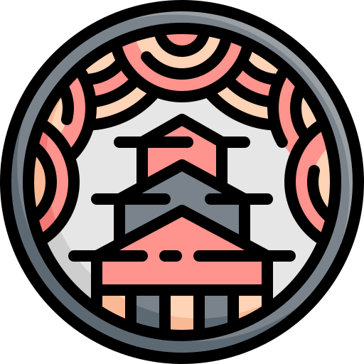 城 Generic Outline Color icon