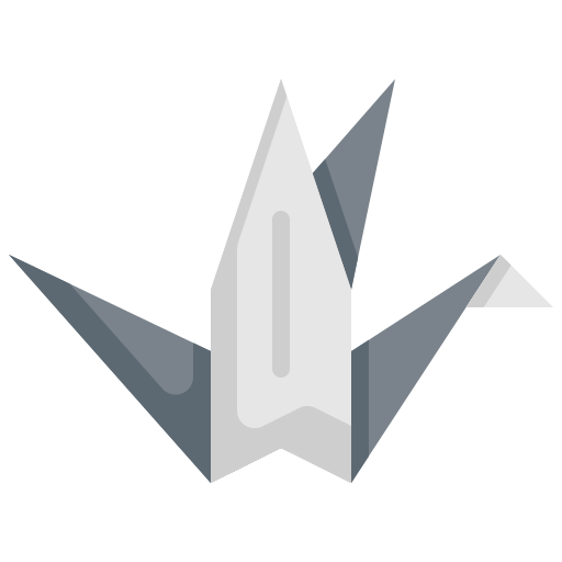 Paper bird Generic Flat icon