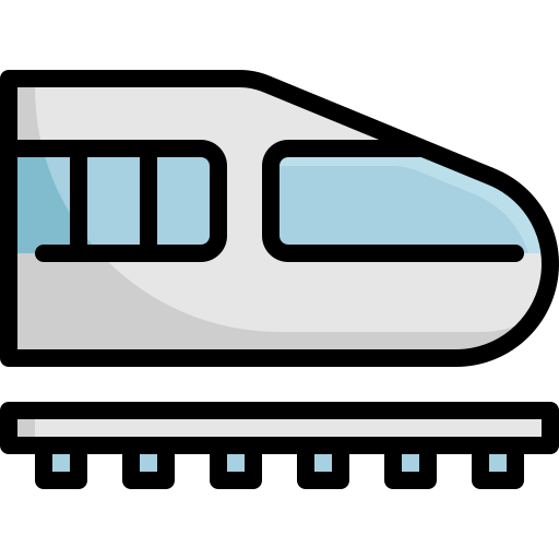 ferrovia Generic Outline Color icona