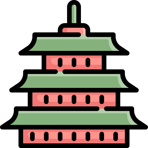 城 Generic Outline Color icon