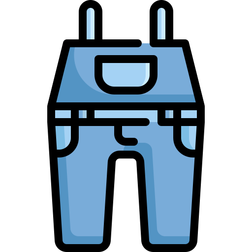 Dungarees Generic Outline Color icon