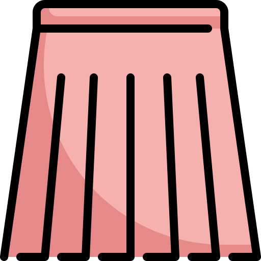 치마 Generic Outline Color icon