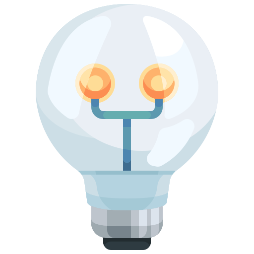 Light bulb Justicon Flat icon