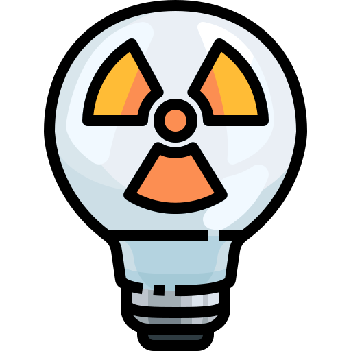 energia nuklearna Justicon Lineal Color ikona