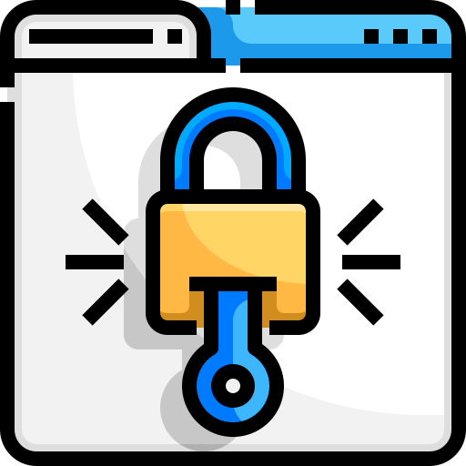 Web security Justicon Lineal Color icon