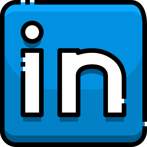 linkedin Justicon Lineal Color icon