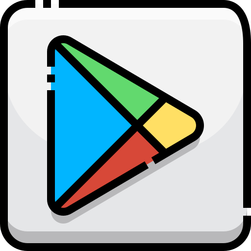 playstore Justicon Lineal Color icoon
