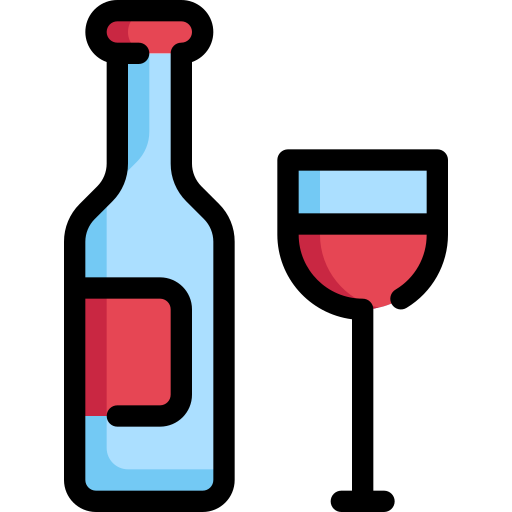 vino Generic Outline Color icona