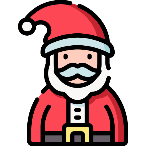 Санта Клаус Special Lineal color иконка