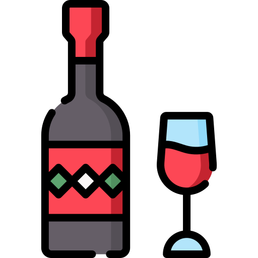 ワイン Special Lineal color icon