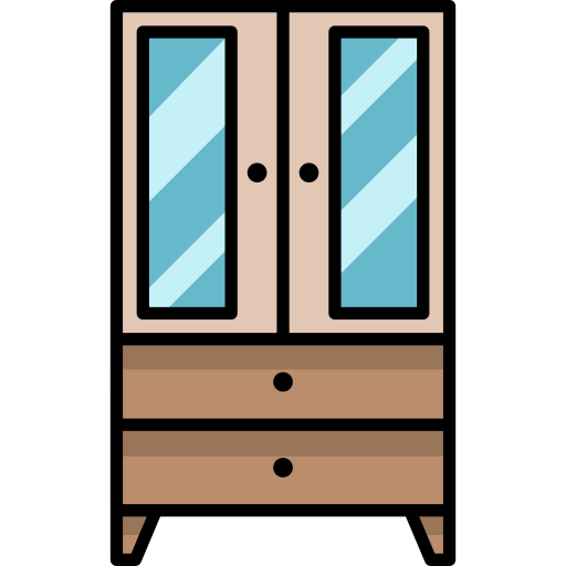 Sideboard Generic Outline Color icon
