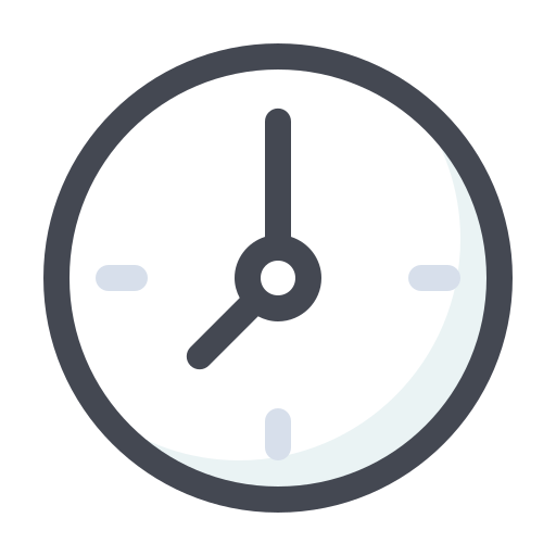 Clock Generic Outline Color icon