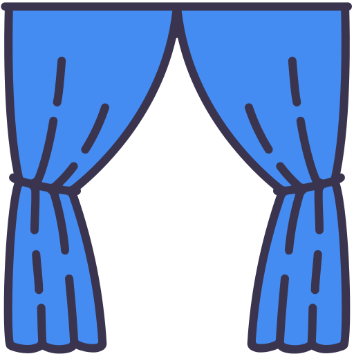 Curtains Victoruler Linear Colour icon