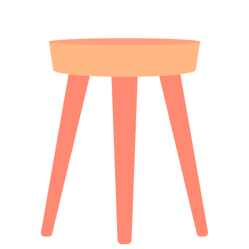 Chair Victoruler Flat icon