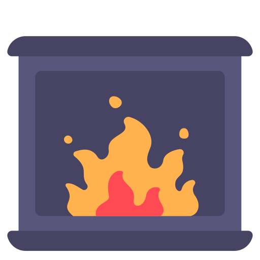 暖炉 Victoruler Flat icon