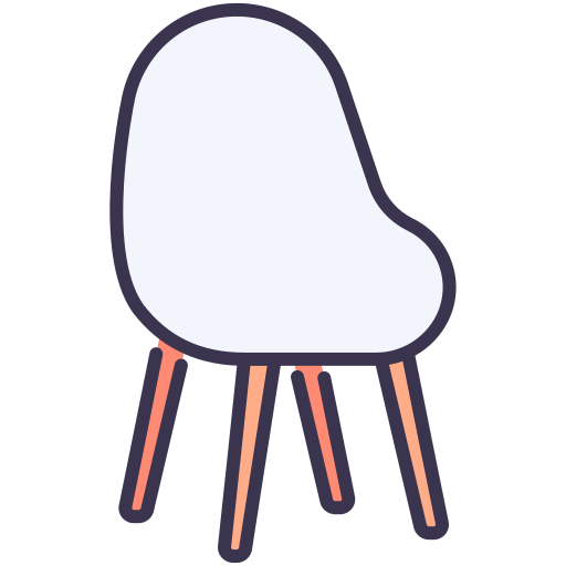 chaise Victoruler Linear Colour Icône