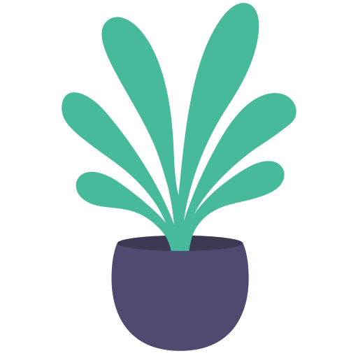 식물 Victoruler Flat icon