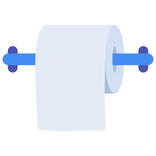 papier toilette Victoruler Flat Icône