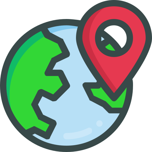 gps Generic Outline Color icono