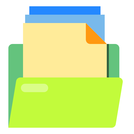 Documents Payungkead Flat icon