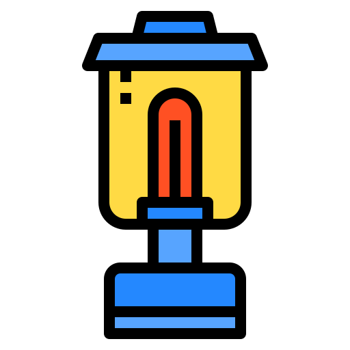 램프 Payungkead Lineal Color icon