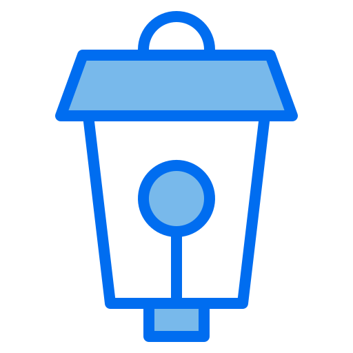 luminária Payungkead Blue Ícone