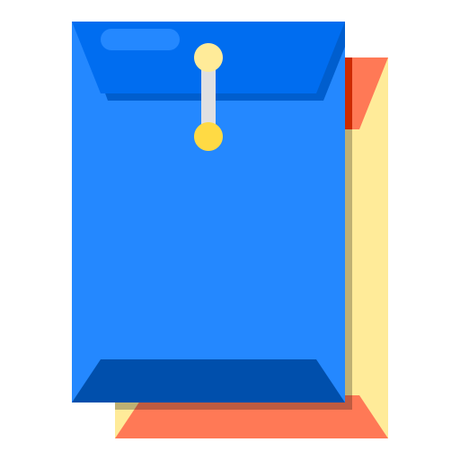 Envelope Payungkead Flat icon